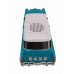 bluetooth RETRO WS-1955 ,10W,radio FM,USB, TF,wyświetlacz LED,akumulator 1500mAh,turkusowy