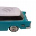 bluetooth RETRO WS-1955 ,10W,radio FM,USB, TF,wyświetlacz LED,akumulator 1500mAh,turkusowy