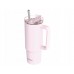Quokka Stream   of steel stainlessj 950 ml z słomką (Light Pink)