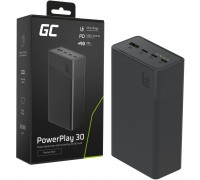 Green Cell PowerPlay 30 30000mAh Black