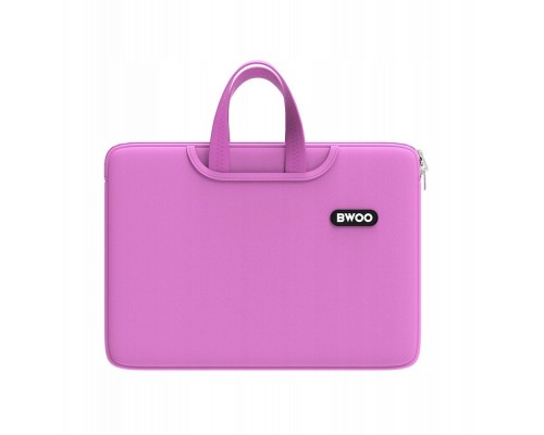 BWOO neoprenowa torba na laptopa z uchwytem 14" pink