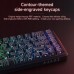   AK680 MAX Magnetic Switch-ABS Black Keycaps-RGB -Aluminum Positioning Plate-WiRed Version