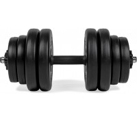 VIRTUFIT REGULOWANY SET PRO - SET SZTANGA I TALERZE - ŻELIWO - 1 X 15 KG