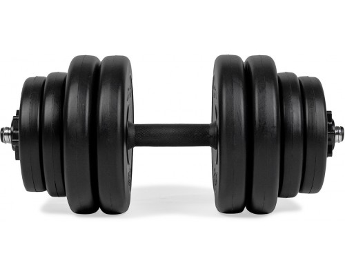 VIRTUFIT REGULOWANY SET PRO - SET SZTANGA I TALERZE - ŻELIWO - 1 X 15 KG