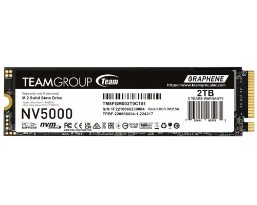 NV5000 2 TB(PCIe 4.0 x4 NVMe | M.2 2280 | Graphen-Kühlkörper)