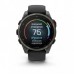fenix 8 Pro - 47 mm  AMOLED  Sapphire  Carbon grey DLC titanium with Black/pebble grey silicone band 753759350918