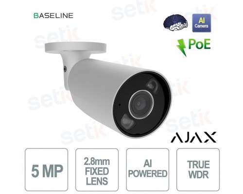 Ajax HL - BulletCam (5 Mp/2.8 mm) (8EU) - White