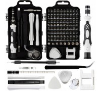 TOOLKITI PRECYZYJNYCH Z BITAMI BSA-115 czarny