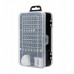 TOOLKITI PRECYZYJNYCH Z BITAMI BSA-115 czarny