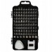 TOOLKITI PRECYZYJNYCH Z BITAMI BSA-115 czarny