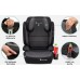 FMonroe FOTELIK SAMOCHODOWY MODEL MATTEO SZARO-BLACK R129 100-150 CM ISOFIX