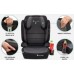 FMonroe FOTELIK SAMOCHODOWY MODEL MATTEO SZARO-BLACK R129 100-150 CM ISOFIX