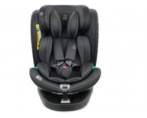 FKinderKraft FOTELIK SAMOCHODOWY Obrotowy LEONARDO 360 Black 40-150 CM i-Size R129 ISOFIX