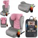 FCybex FOTELIK SAMOCHODOWY TRAVELLER Szaro-pink Z ISOFIX KK