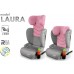 FCybex FOTELIK SAMOCHODOWY TRAVELLER Szaro-pink Z ISOFIX KK