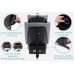 FKinderKraft FOTELIK SAMOCHODOWY obrotowy 360 szaro-black 40-150 CM R129 ISOFIX