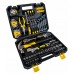 WALIZKA TOOL ZESTAW NARZĘDZI 1/4" 3/8" 122 EL.
