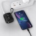 Dudao K32 10000 mAh With built-in cable USB-C/Lightning - Black