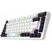 AQIRYS mechaniczna 75%/81 klawiszy przewodowa ADARA MINI white/black