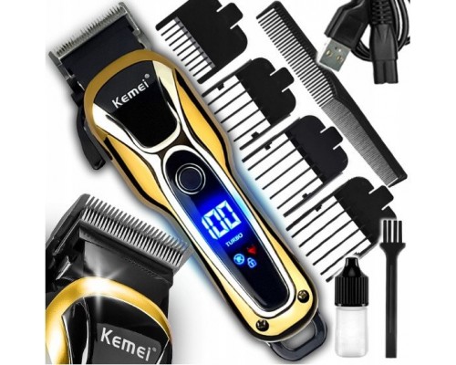 GOLENIA STRZYŻENIA    BRODY BARBER KEMEI USB 10w1