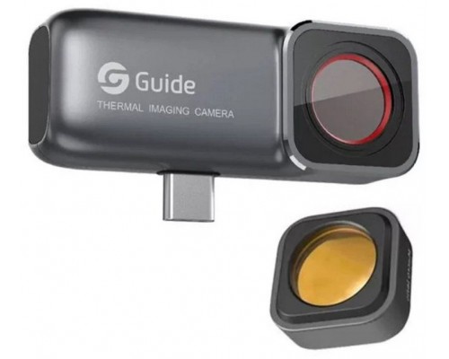 Kamera termowizyjna MobIR 2S USB-C, 256x192px do 150°C, obiektyw 5X Zoom, autofokus, FOV 25°, noktowizja do 100m