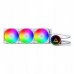Montech LightFlow ARGB 360 White zestaw AIO