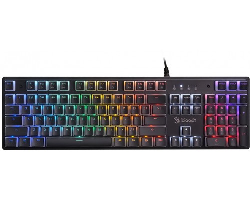  A4TECH BLOODY S520N Pudding Black (BLMS Blue Switch)