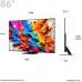LG 86QNED9MA3B QNED 86'' 4K Ultra HD WebOS 25