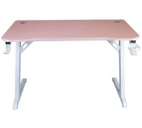 Gaming galds gamingowe Cobra CRF4575RGB Pink LED RGB 120 cm