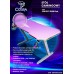 Gaming galds gamingowe Cobra CRF4575RGB Pink LED RGB 120 cm