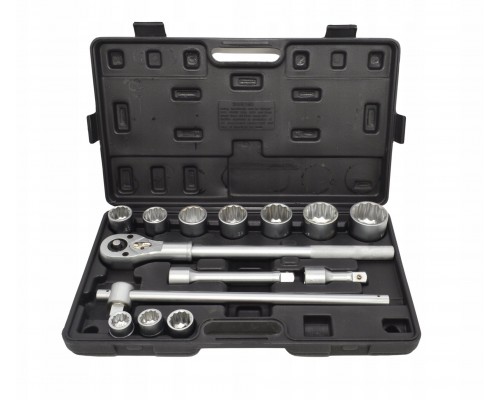 AWTOOLS ZESTAW KLUCZY NASADOWYCH 12KĄTNYCH 14 ELEMENTÓW 3/4"