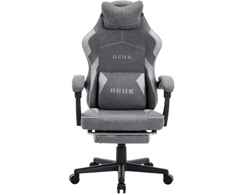 z tkaniny DEUS Edge Gray-2 with footrest