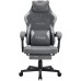 z tkaniny DEUS Edge Gray-2 with footrest