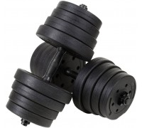 Funfit Dumbbells 4256 bituminous 2 x 15 kg