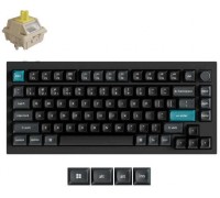 Keychron Belaidė klaviatūra Q1 ULTRA/Juodas Q1U-M4 KEYCHRON