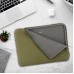 Mobilis 049020 torba na laptop 36,1 cm (14.2") Briefcase zielony, szary