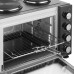 Sencor SEO 3500BK Mini piec z 2 elementami grzejnymi 35L 3200W SEO 3500BK (8590669395958)