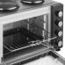 Sencor SEO 3500BK Mini piec z 2 elementami grzejnymi 35L 3200W SEO 3500BK (8590669395958)