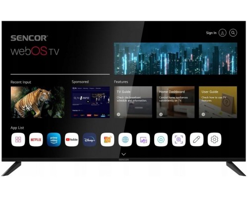 Sencor SLE 50US804B UHD TV         SENCOR