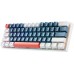  Machenike K500-B61   Blue Switch - niebiesko-White