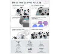 Pad Kontroler do gier Machenike G5Pro Max bezwire ze stacją ładującą - szary