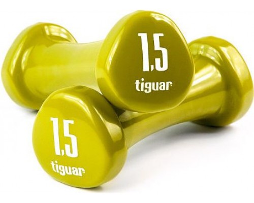 Tiguar ‎Dumbbells TI-HW0015 vinyl 2 x 1.5 kg