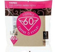 Hario Filtry Hario Misarashi brown - V60-02 100 pcs.