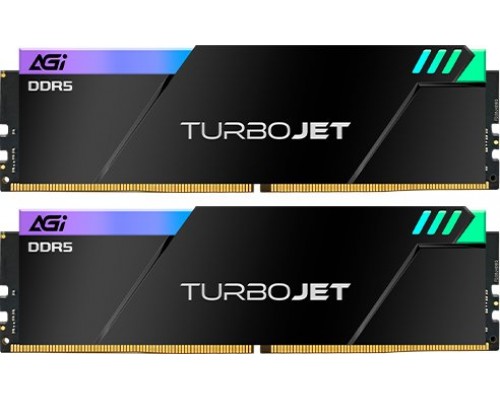 PNY UD858 TurboJet RGB, DDR5, 32 GB, 6000MHz, CL30 (AGI6APC16UD858-DC)