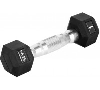 HMS ‎‎Hantel Hex Pro rubberized 1 x 1 kg
