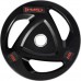 HMS Tox20 Black Plate Olympic Orubberized 20 Kg Hms