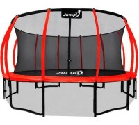 Garden Trampoline Jumpi Maxy Comfort Plus With inner mesh 14.5 FT 435 cm Red