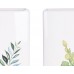ASJ Commerce Ceramiczny paproć White