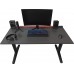 Gaming galds Zdesk PC-STLB-LH Gray 138 cmx68 cm