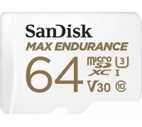 SD  SanDisk Max Endurance MicroSDXC 64 GB Class 10 UHS-I/U3 V30 (SDSQQVR-064G-GN6IA)